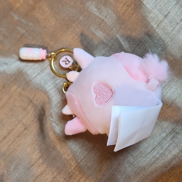 Custom Reshma Keychain strawberry cow micromallow Squishmallow - Picture 2 of 3